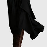 Violet Pleated Maxi Dress