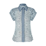 Adele - Bohemian Print Two-Piece Ensemble