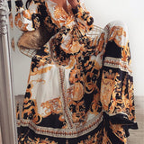 Faye - Bohemian Print Dress