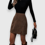 Noelia – Cotton Midi Skirt