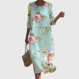 Hayley™ | Chic Floral Maxi Dress