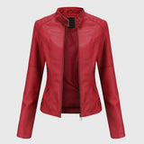 Giorgina™ - Chic Women's Leather Jacket