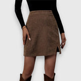 Noelia – Cotton Midi Skirt
