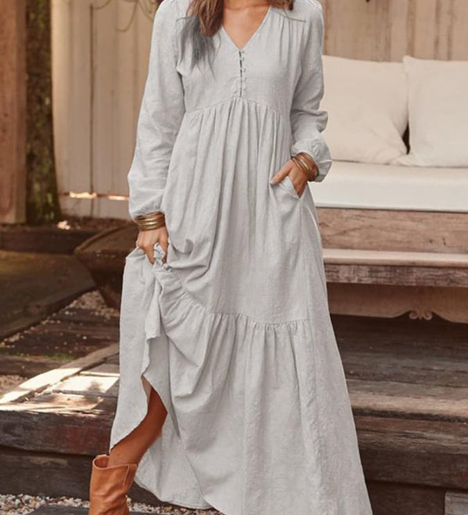 Cadence - Elegant Floral Dress