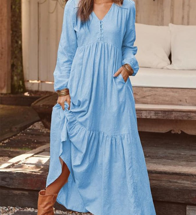 Cadence - Elegant Floral Dress