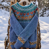 Giulia | Nordic Pattern Merino Wool Sweater