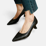 Amara Leather High Heels