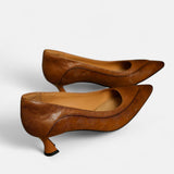 Amara Leather High Heels