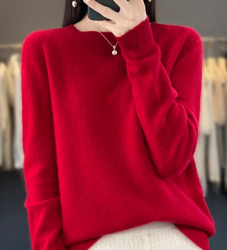 Anette | Cozy Cotton Knit Sweater