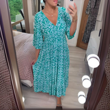 Lillia - Bohemian Print Dress