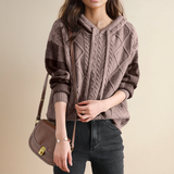 Emily | Cozy Knit Hoodie