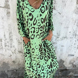 Jessa - Leopard Print Maxi Dress
