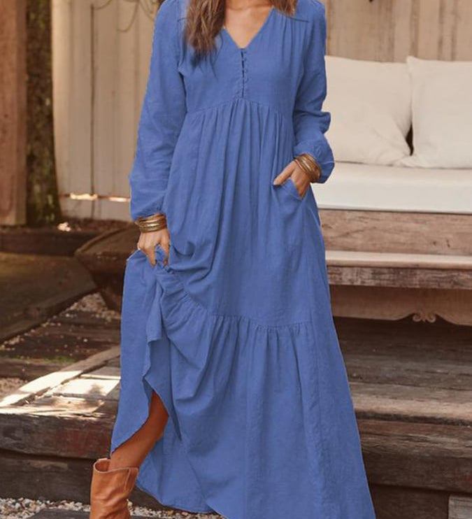 Cadence - Elegant Floral Dress
