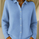 Katrina | Textured Button-Up Knitted Gilet