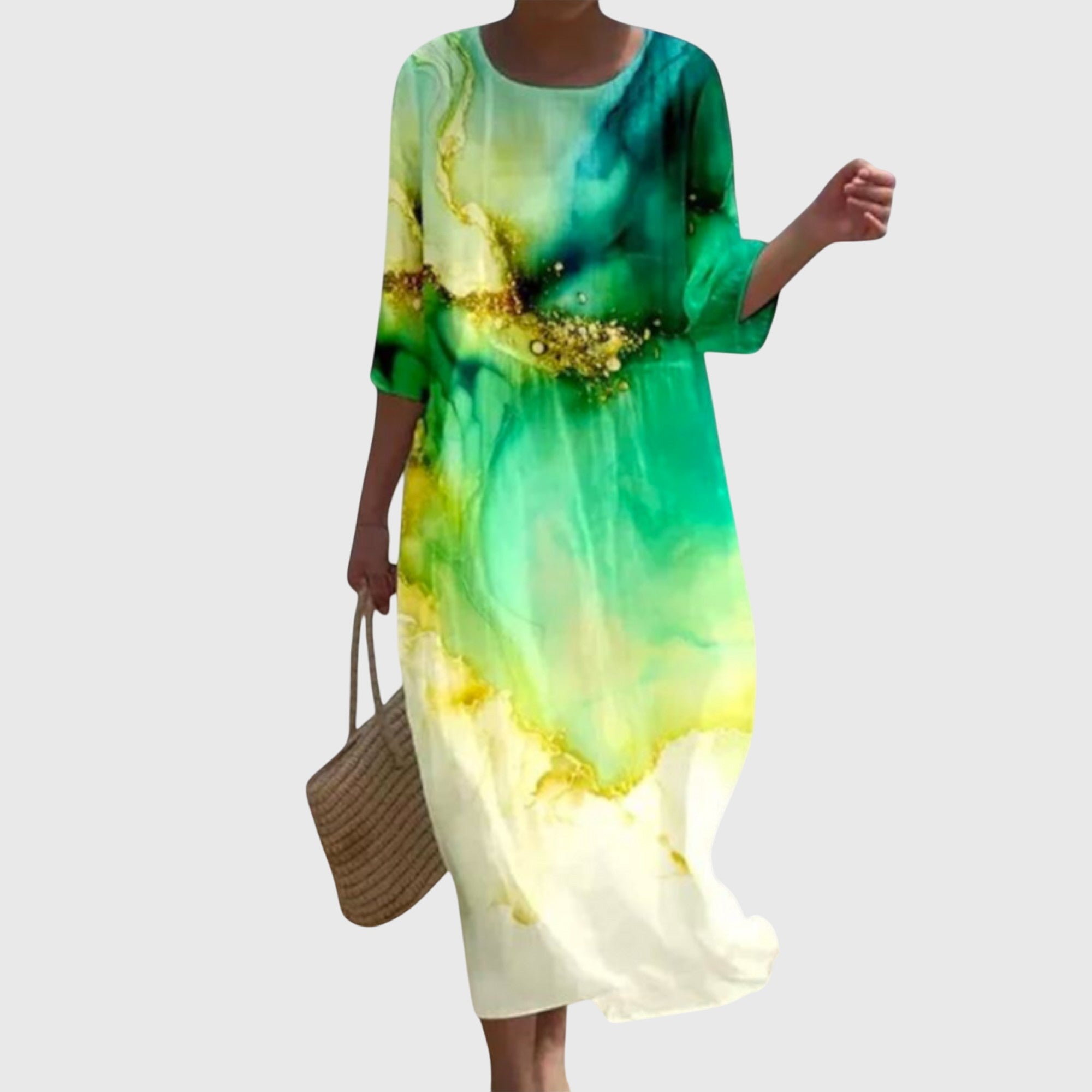 Hayley™ | Chic Floral Maxi Dress