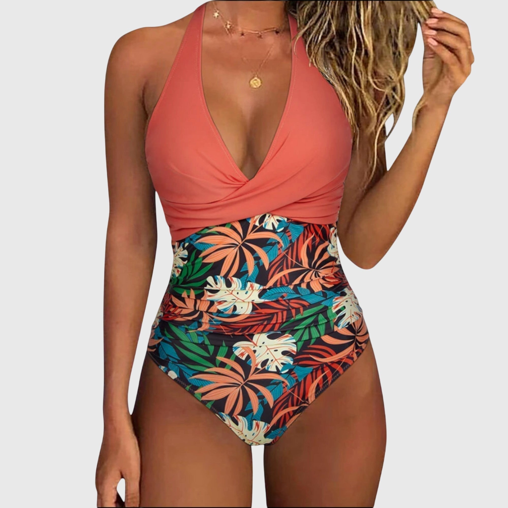 Florence | Chic Deep-Cut Swimsuit