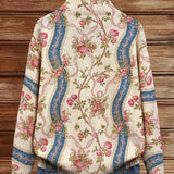 Eulalia™ Climbing Rose Ribbon Knit Cardigan