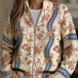 Eulalia™ Climbing Rose Ribbon Knit Cardigan