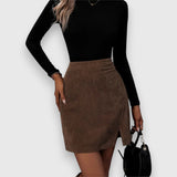 Noelia – Cotton Midi Skirt