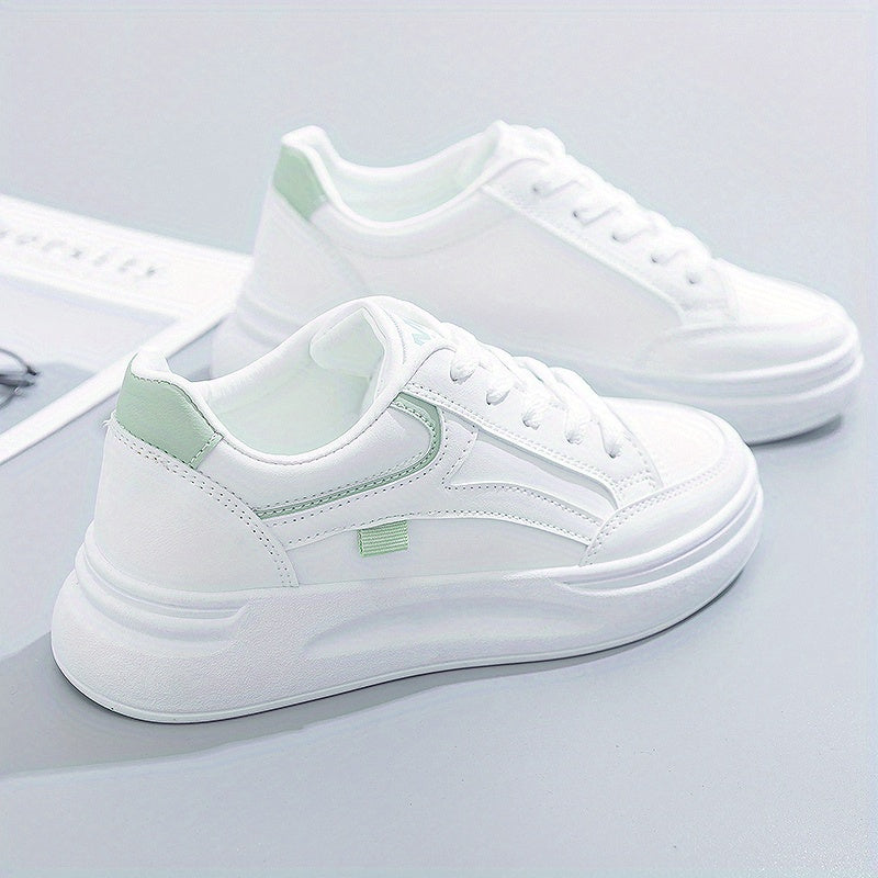 Stylish White Sneakers with Lightweight Comfort
