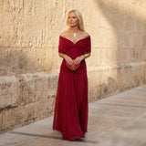 Harper | Chic Crimson Dress