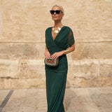 Elegant Green Dress by Morgan