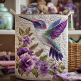 Eva | Artisan Hand-Quilted Laundry Basket