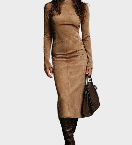 Amber - Long Sleeve Midi Dress