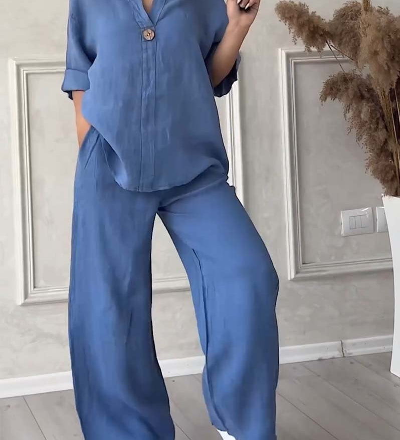 Darla - Coordinated Two-Piece Lounge Set