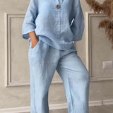 Darla - Coordinated Two-Piece Lounge Set