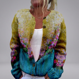 Cecilia - Wildberry Floral Cardigan