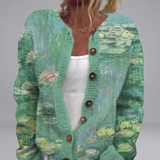 Isobel - Luxe Golden Petal Cardigan