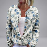 Miriam - Botanical Weave Knit Cardigan