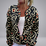 Olive - Petalfall Knitted Cardigan