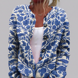 Theresa - Floral Path Cardigan