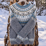 Vittoria | Nordic Pattern Merino Wool Pullover