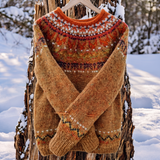Bianca | Nordic Pattern Merino Wool Sweater