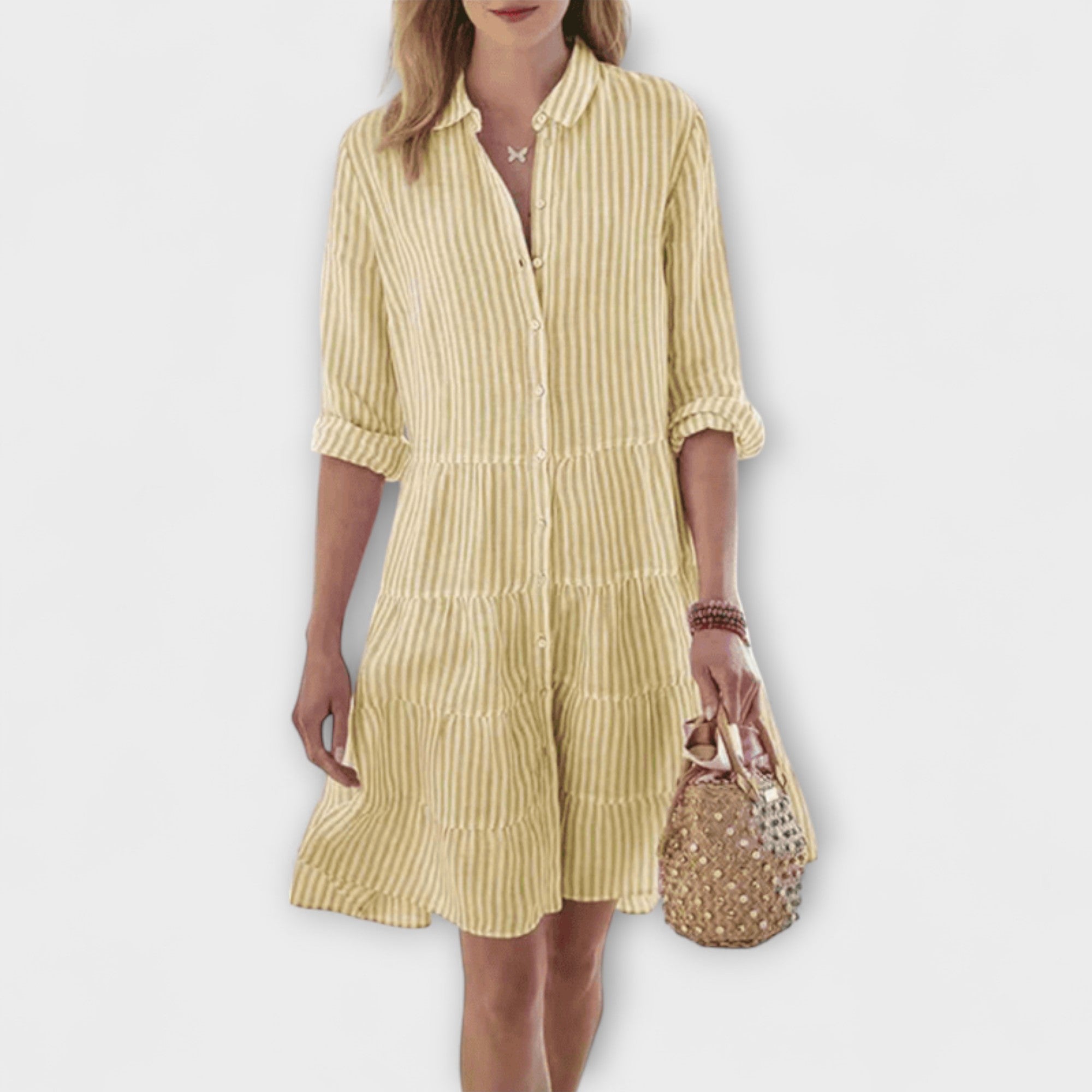 Nadie - Breezy Striped Dress