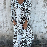 Jessa - Leopard Print Maxi Dress
