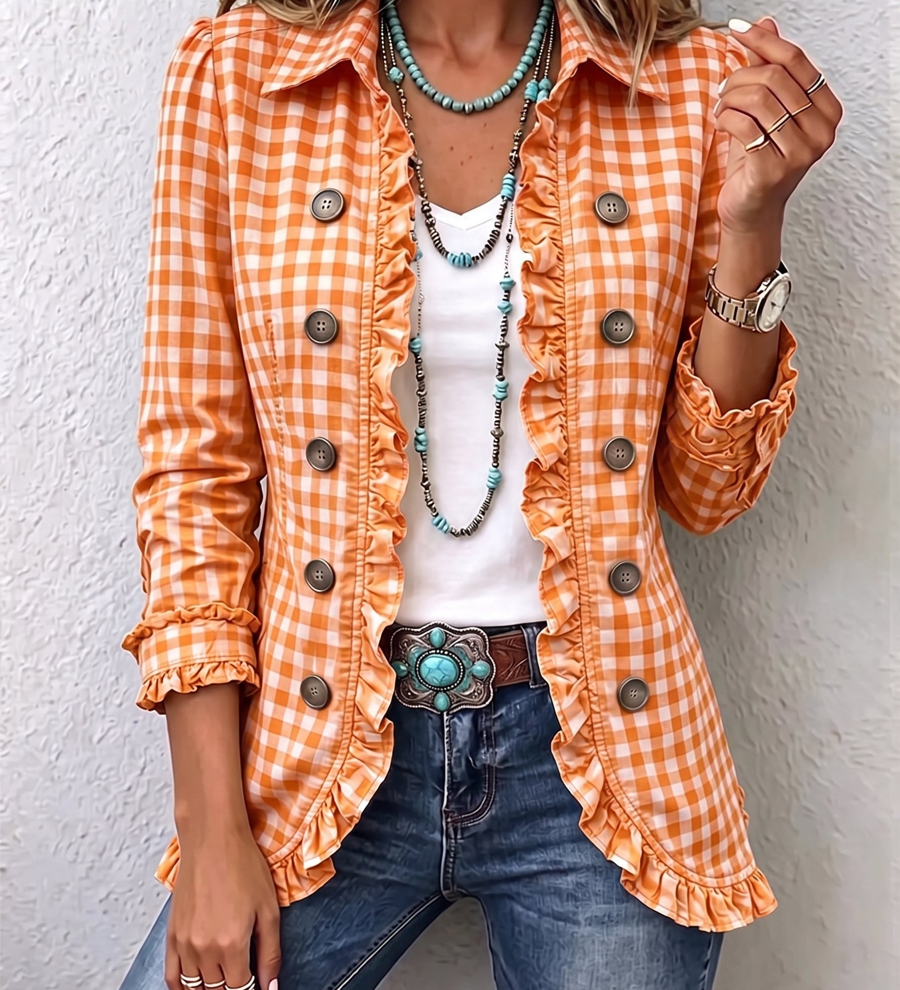 Elke™ | Vichy Check Blazer