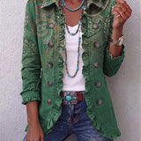 Marion™ Green Paisley Blazer