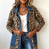 Regina™ | Leopard Print Long Jacket