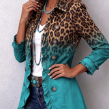 Barbara™ | Leopard Gradient Blazer