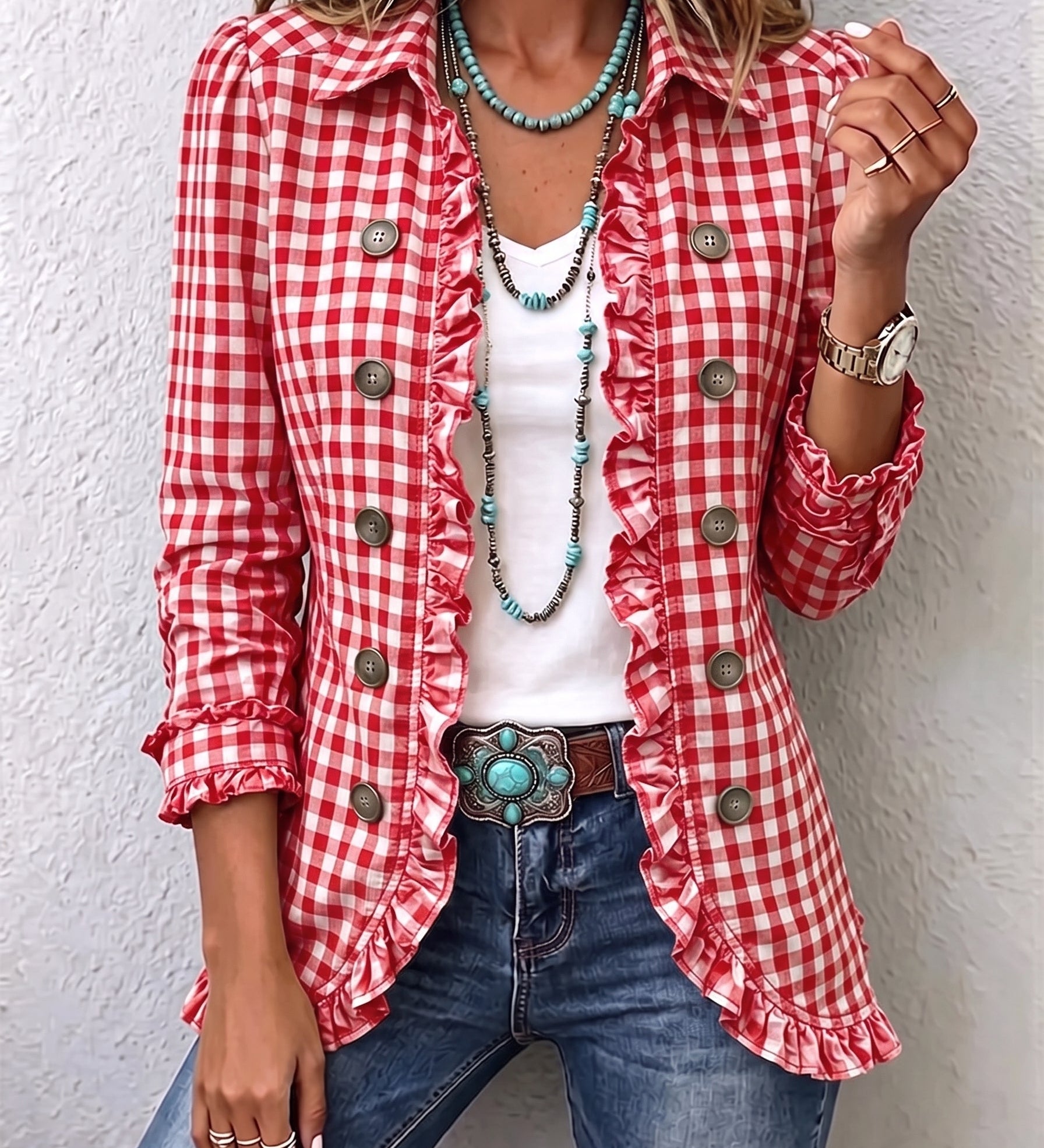 Elke™ | Vichy Check Blazer