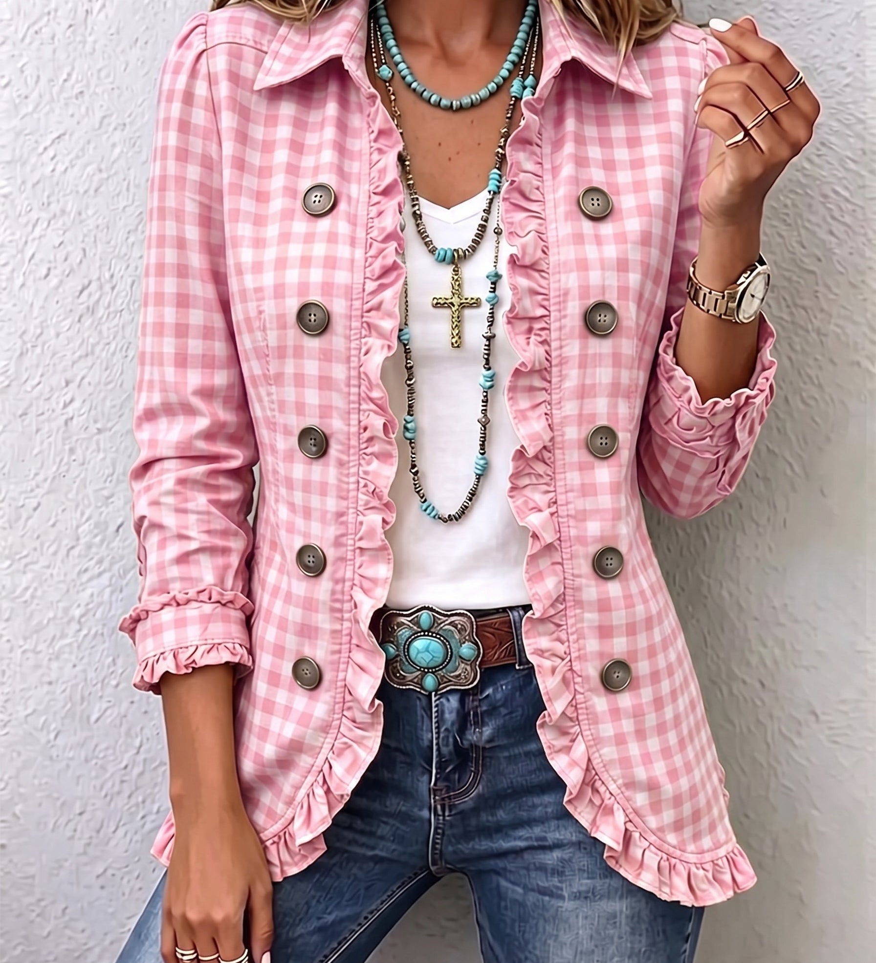 Elke™ | Vichy Check Blazer