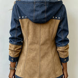 Beate™ | Patchwork Hooded Jacket