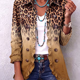 Barbara™ | Leopard Gradient Blazer