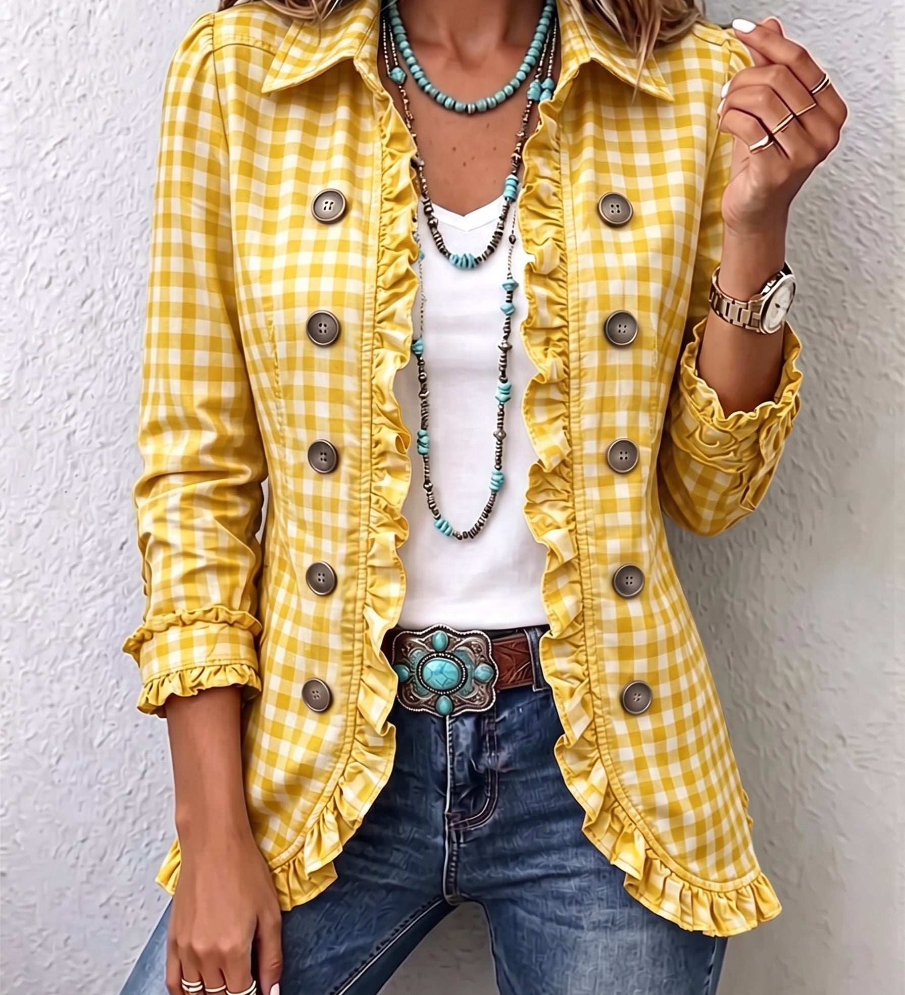 Elke™ | Vichy Check Blazer