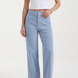 Blahoslava | High-Waisted Wide-Leg Trousers