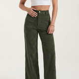 Blahoslava | High-Waisted Wide-Leg Trousers
